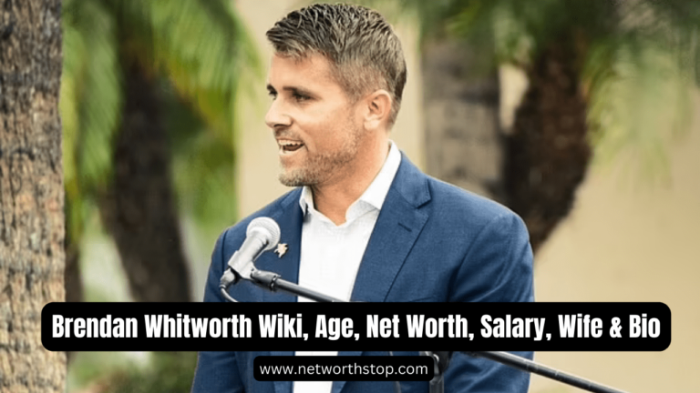 Brendan Whitworth Wiki, Age, Net Worth, Salary, Wife & Bio