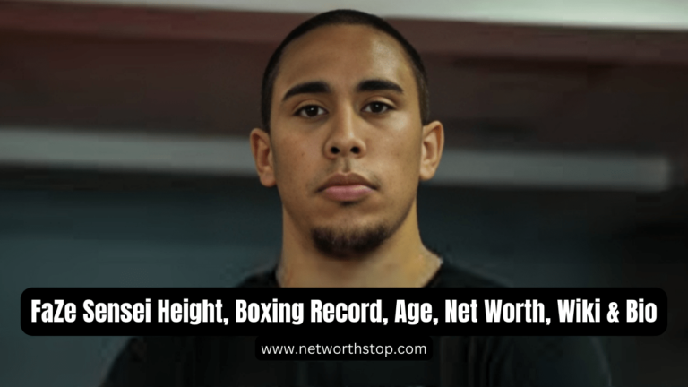 FaZe Sensei Height, Boxing Record, Age, Net Worth, Wiki & Bio